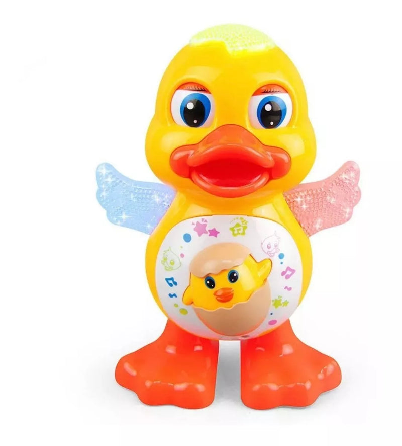 Patinho Dançarino Musical Infantil Com Som E Luz Duck