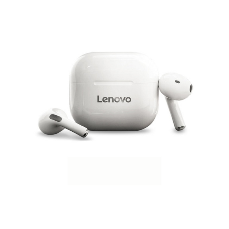 Fone De Ouvido Lenovo LP40 Bluetooth Sem Fio Com Microfone