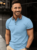 Camisa Polo Masculina Gola V