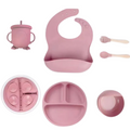 Kit 06 Peças Introdução Alimentar Silicone Infantil