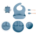 Kit 06 Peças Introdução Alimentar Silicone Infantil