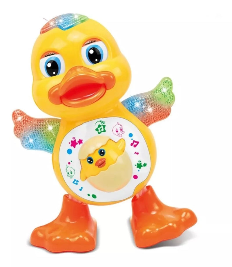 Patinho Dançarino Musical Infantil Com Som E Luz Duck