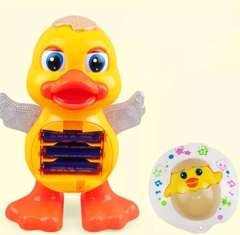 Patinho Dançarino Musical Infantil Com Som E Luz Duck