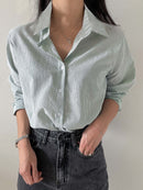  Blusa-Feminina-Manga-Longa-Modelo-Camisa-Verde-GarageBuy-012