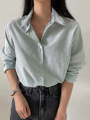 Blusa-Feminina-Manga-Longa-Modelo-Camisa-Verde-GarageBuy-01