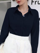 Blusa-Feminina-Social-Manga-Longa-Azul-Marinho-GarageBuy-012