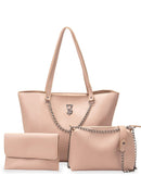 Bolsa-Feminina-Em-Couro-3-Peças-Bege-GarageBuy-01