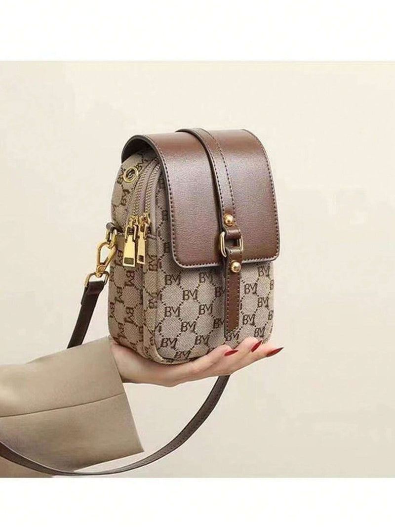 Bolsa Feminina Multifuncional Com Múltiplos Bolsos