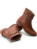 Bota-Feminina-Cano-Curto-Montaria-Rasteira-Marrom-GarageBuy-05