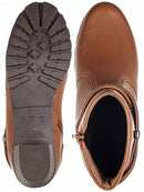 Bota-Feminina-Cano-Curto-Salto-Grosso-Strass-Marrom-garagebuy-03