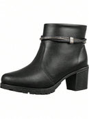 Bota-Feminina-Cano-Curto-Salto-Grosso-Strass-Preto-GarageBuy-02