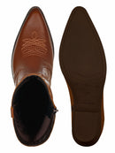 Bota-Feminina-Texana-Bico-Fino-Cano-Curto-Caramelo-GarageBuy-05