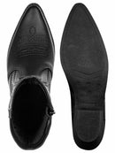 Bota-Feminina-Texana-Bico-Fino-Cano-Curto-Preto-GarageBuy-05