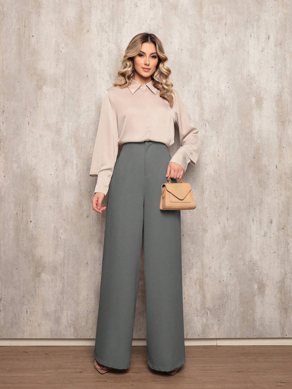 Calça-Feminina-Alfaiataria-Pantalona-Chumbo-GarageBuy-01