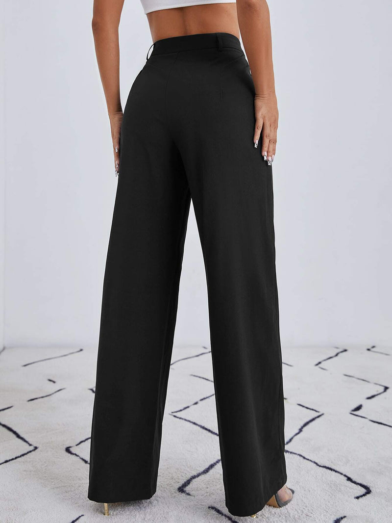 Calça Feminina Pantalona Preto