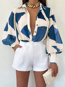 Camisa-Feminina-DeManga-Longa-Com-Estampa-Azul-GarageBuy-01