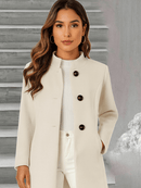 Casaco-Feminino-Com-Botões-Únicos-E-Bolsos-Laterais-Branco-GarageBuy-01666