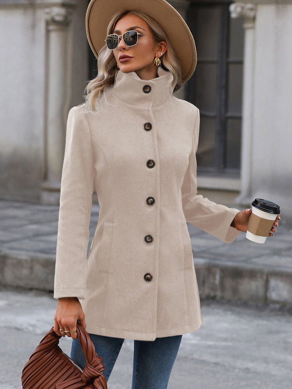 Casaco-Feminino-Sobretudo-Carol-Botão-Frontal-Damasco-GarageBuy-01