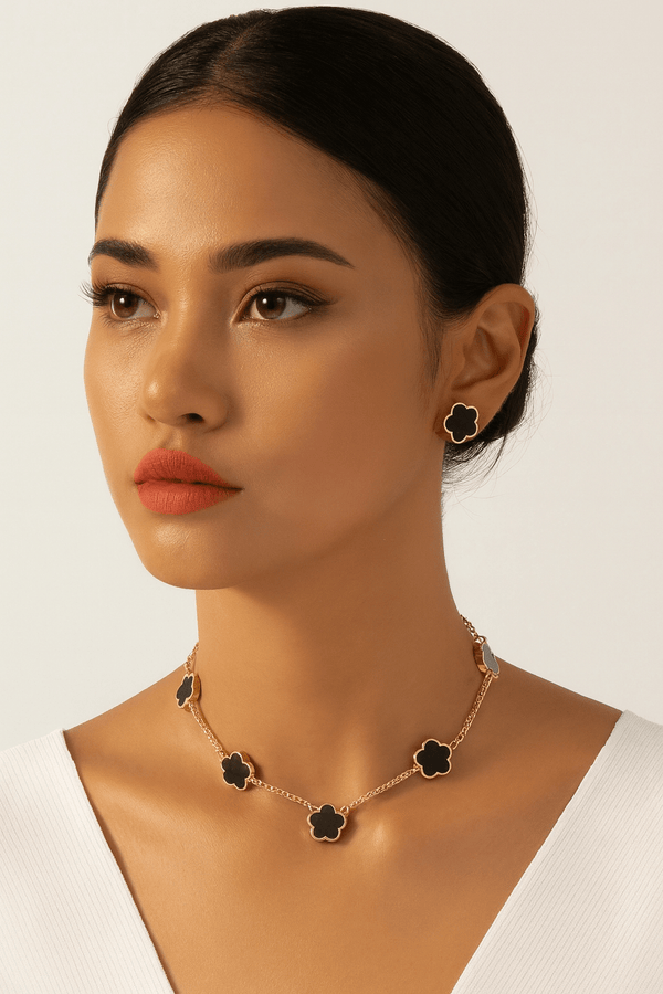 Conjunto-Trevo-De-Quatro-Folhas-Preto-GarageBuy-015