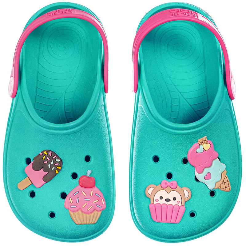 Crocks Babuche  Infantil Modelo Sorvete Cupcake