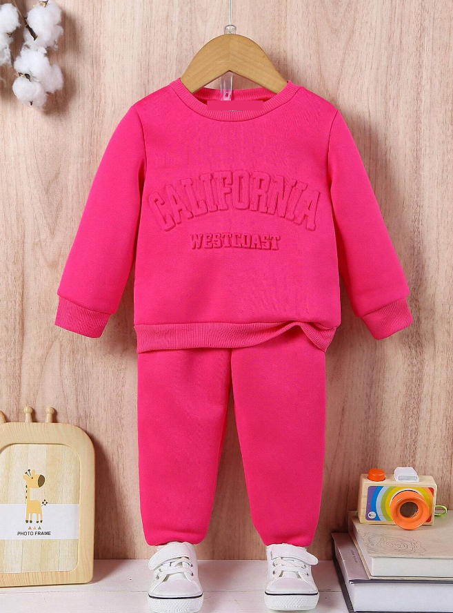 Conjunto Infantil Moletom Feminino