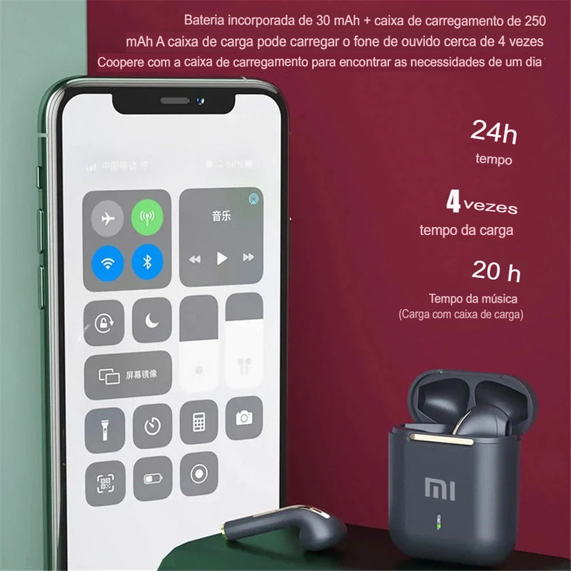 Fone-De-Ouvido-Sem-Fio-Xiaomi-J18-Cancelamento-De-Ruido-GarageBuy-10