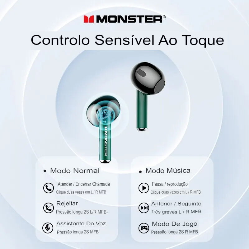 Fone Sem Fio Monster XKT16