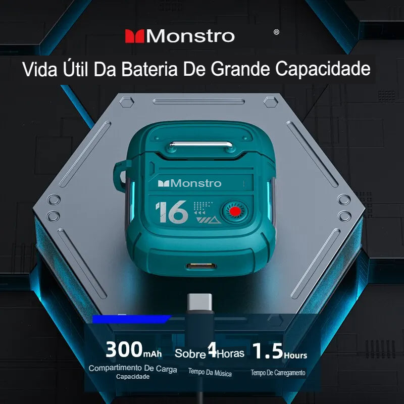 Fone Sem Fio Monster XKT16