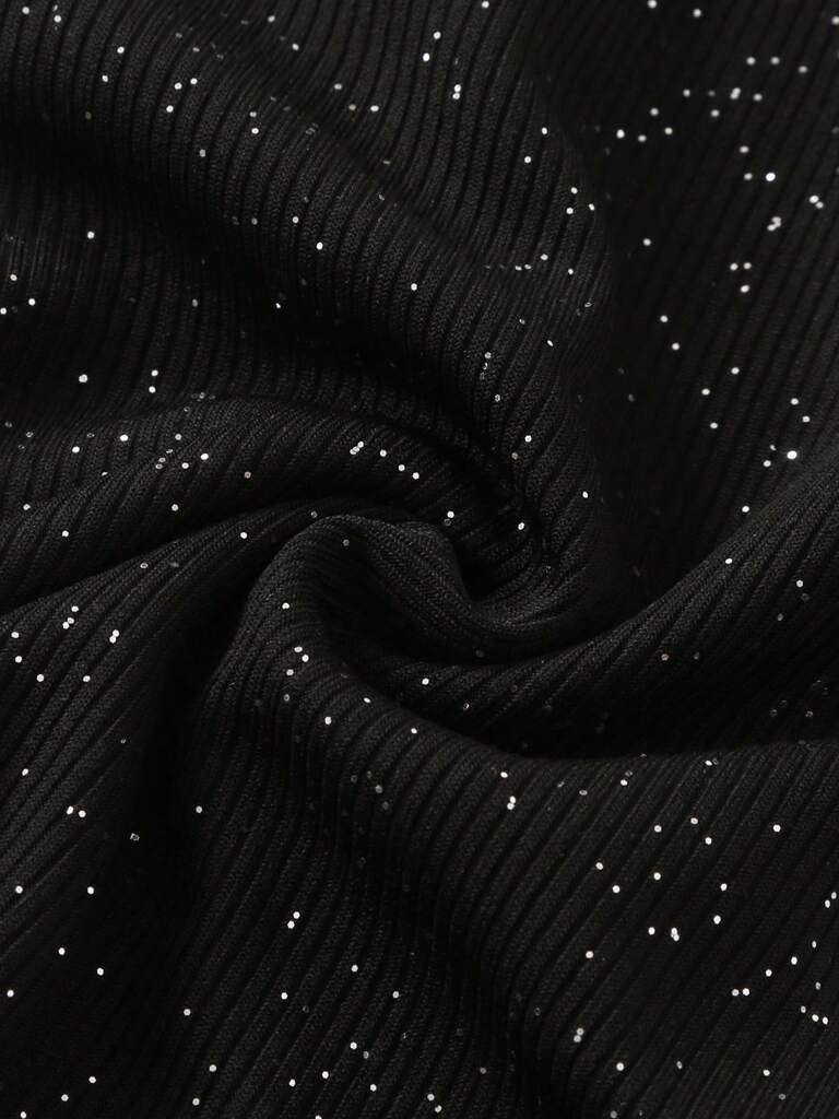 Maio-Virginia-Preto-com-Textura-Brilhante-Decote-Flor-garagebuy-06