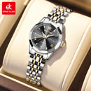 Relógio-Feminino-Ernie-Klein-Retrô-Quartz-Prata-Fundo-Preto-9931L-garagebuy-04