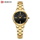 Relógio-Feminino-Quartzo-Elegante-Curren-Dourado-garagebuy-04