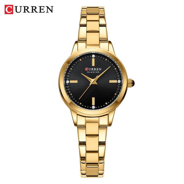 Relógio-Feminino-Quartzo-Elegante-Curren-Dourado-garagebuy-04