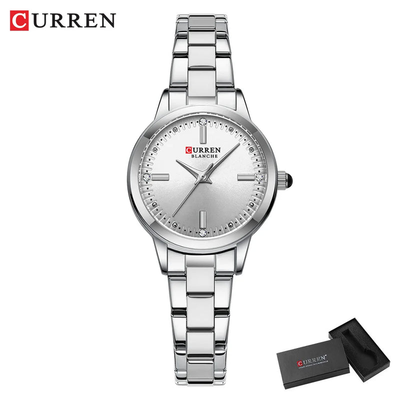 Relógio-Feminino-Quartzo-Elegante-Curren-Prata-garagebuy-03