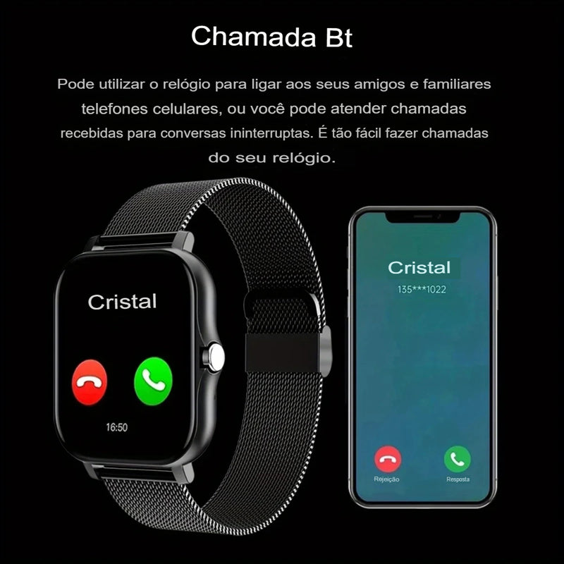 Relógio-Smartwatch-XiaomFull-Com-Pulseira-Extra-GarageBuy-06