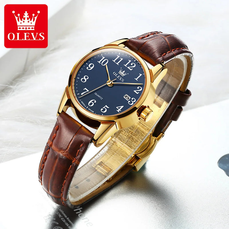Relogio-Feminino-Pulseira-de-Couro-Marrom-Olevs-GarageBuy-02