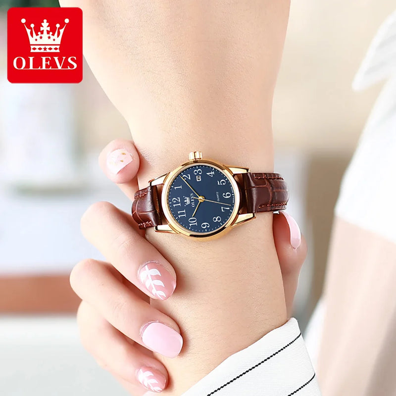Relogio-Feminino-Pulseira-de-Couro-Marrom-Olevs-GarageBuy-06