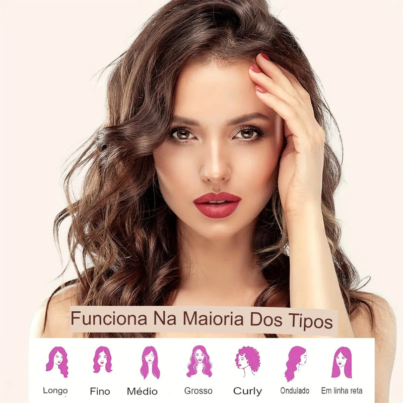 modelador, modelador cabelo, cachos naturais, prancha, prancha de cabelo