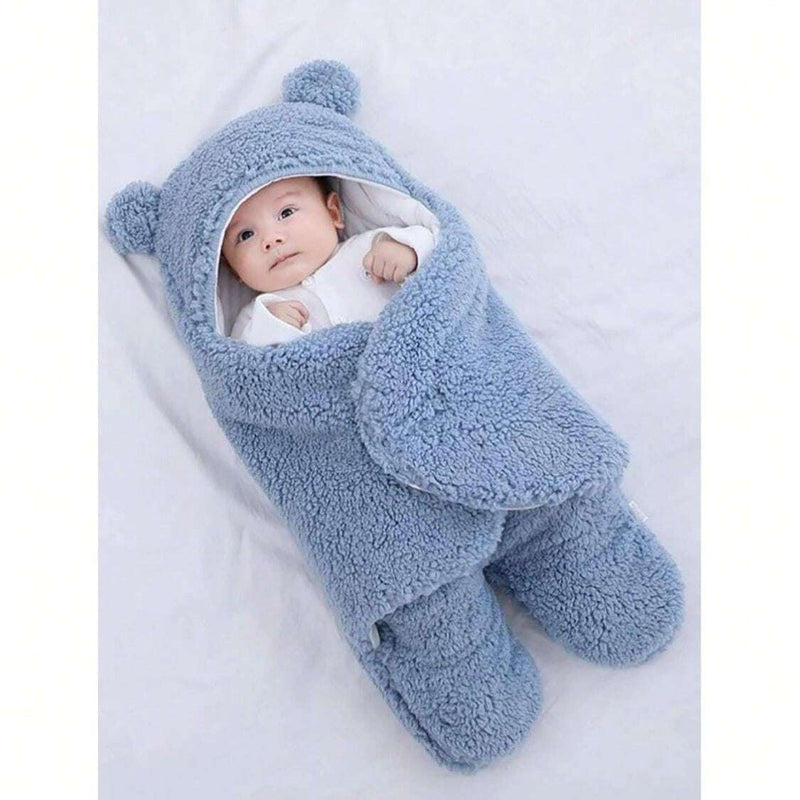 Saco-de-Dormir-Bebe-com-Sherpa-e-Soft-Modelo-Urso-Azul-GarageBuy-02