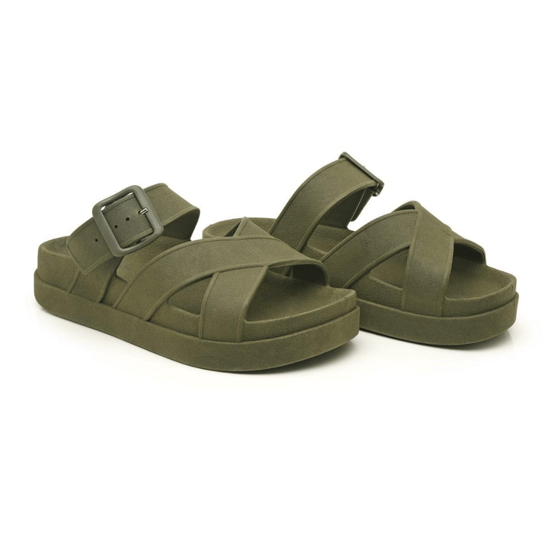 Sandália-Papete-Verde-Militar-Fivela-Alice-Brizze-GarageBuy-01