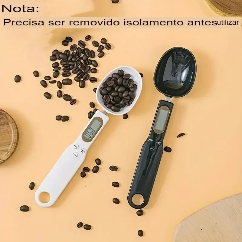 colher, colher balança, utensilio coznha, colher digital, alimentação