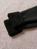 Suéter-Feminino-De-Gola-Alta-De-Veludo-Preto-GarageBuy-012