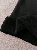 Suéter-Feminino-De-Gola-Alta-De-Veludo-Preto-GarageBuy-015