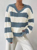 Suéter-Feminino-Listrado-Tricot-Branco-Rosy-GarageBuy-013