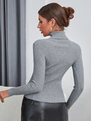 Suéter-Feminino-Tricod-Cacharre-Gola-Alta-GarageBuy-0115