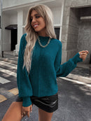 Suéter-Feminino-Tricot-Azul-Petróleo-Júlye-GarageBuy-012