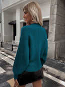 Suéter-Feminino-Tricot-Azul-Petróleo-Júlye-GarageBuy-017