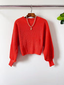 Suéter-Feminino-Tricot-Vermelho-Gabi-GarageBuy-01