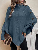 Suéter-Feminino-Manga-Morcelo-Gola-Alta-Sis-Azul-garagebuy-01