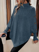 Suéter-Feminino-Manga-Morcelo-Gola-Alta-Sis-Azul-garagebuy-03