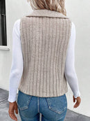 Suéter-Feminino-Tricod-Gola-Cachoeira-Frente-Aberta-Damasco-GaraBuy-05